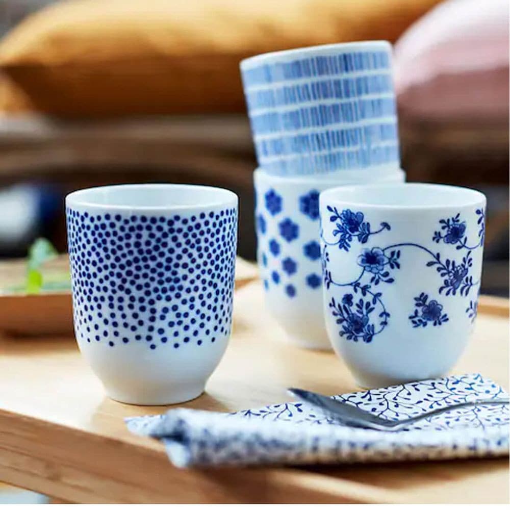IKEA синие кружки