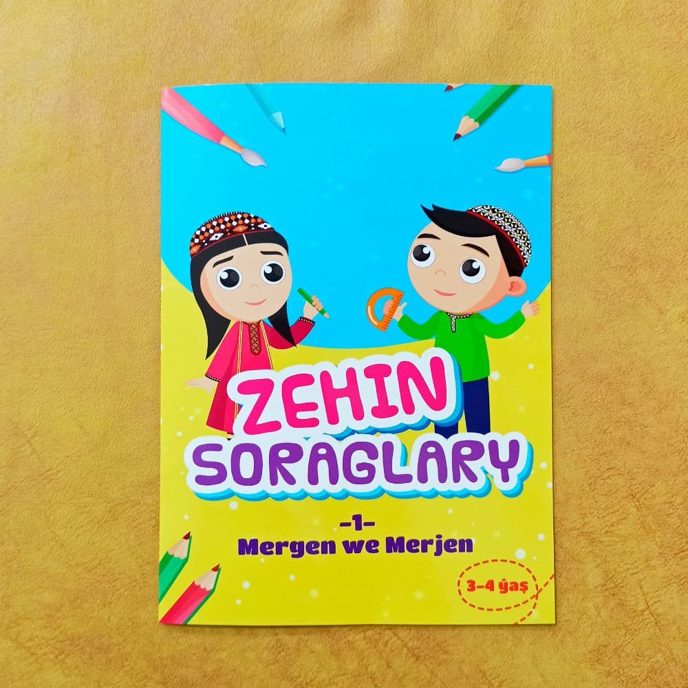 Mergen we Merjen Zehin soraglary kitaby 3-4 ýaş, 23 sahypa
