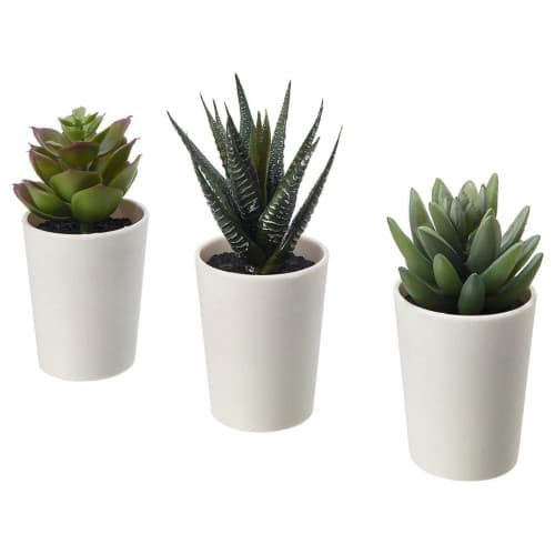 IKEA искусственные растения в кашпо