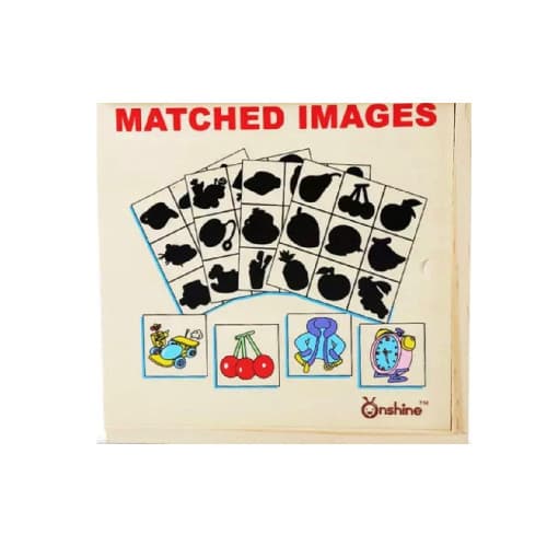Деревянная игра matched images (игра в тени)